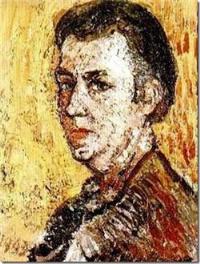 Portrait of Henri Victor Wolvens: Self-portrait